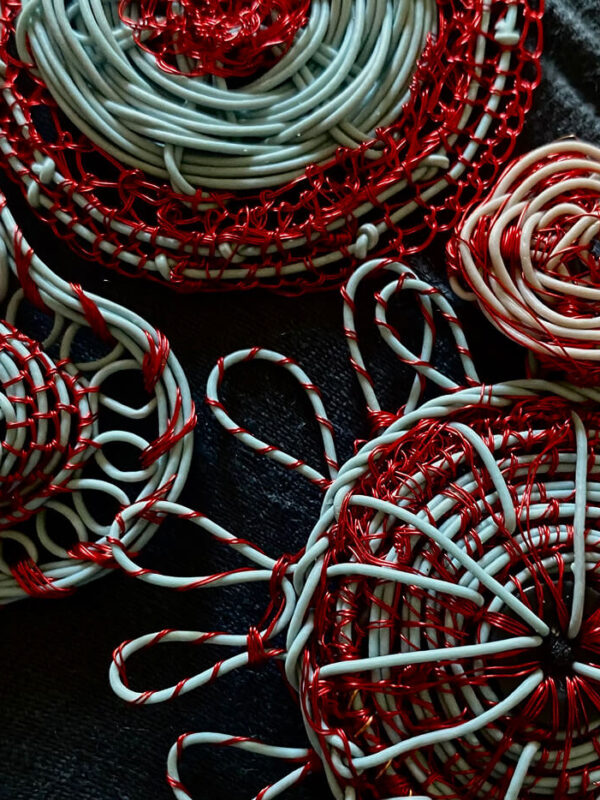 Close up of a creation by Alison Bailey Smith