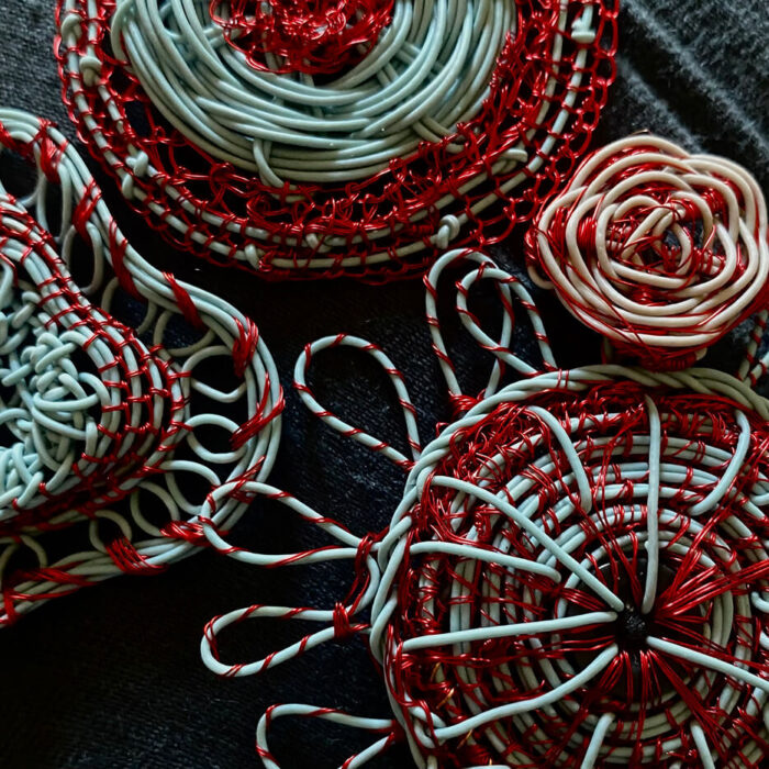Close up of a creation by Alison Bailey Smith