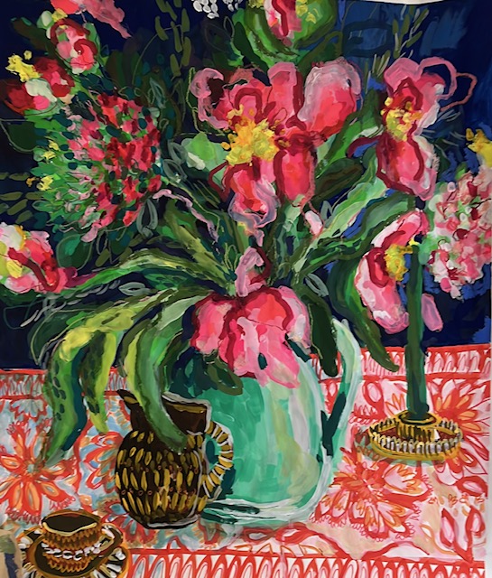 Painting by Kerry Dunning